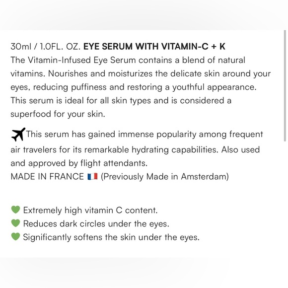 New Mudmasky Vitamin-Infused Eye Serum - Cream Fragrance Free - Picture 3 of 7